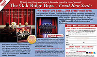 Print ad for Oak Ridge Boys
