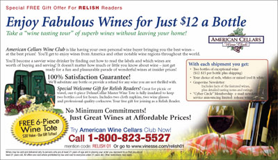 print ad for wines
